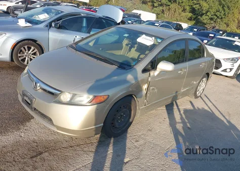 2008 Honda Civic Lx from USA, damaged, VIN 1HGFA165X8L095680